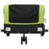 Remolque para bicicleta hierro negro y verde 30