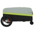 Remolque para bicicleta hierro negro y verde 30