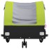 Remolque para bicicleta hierro negro y verde 30