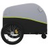 Remolque para bicicleta hierro negro y verde 30