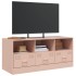 Mueble para TV de acero rosa 99x39x44