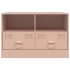 Mueble para TV de acero rosa 67x39x44