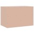Mueble para TV de acero rosa 67x39x44