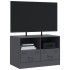 Mueble para TV de acero gris antracita 67x39x44