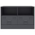 Mueble para TV de acero gris antracita 67x39x44