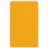 Mesita de noche acero amarillo mostaza 34,5x39x62