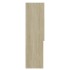 Armario lavadora roble Sonoma 70,5x25,5x90