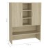 Armario lavadora roble Sonoma 70,5x25,5x90