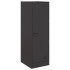 Aparador de acero negro 34,5x39x107