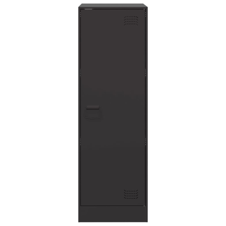 Aparador de acero negro 34,5x39x107