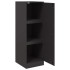 Aparador de acero negro 34,5x39x107