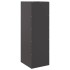 Aparador de acero negro 34,5x39x107