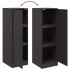 Aparador de acero negro 34,5x39x107