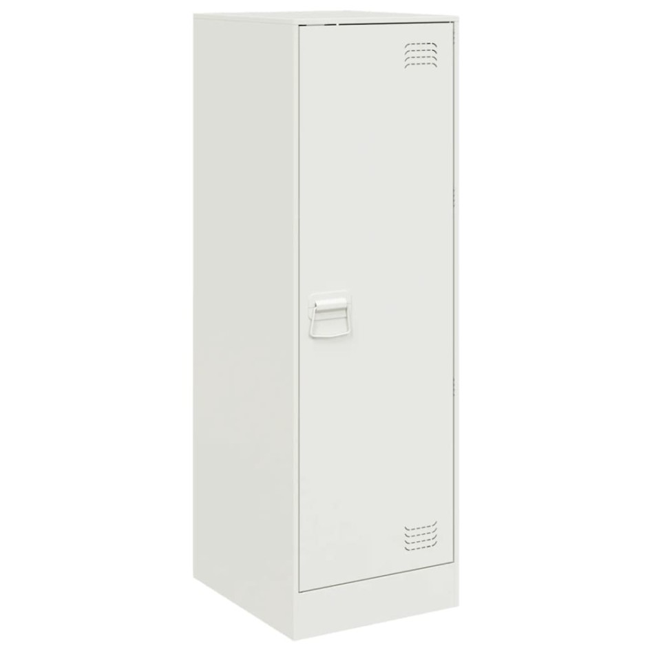 Aparador de acero blanco 34,5x39x107