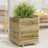 Jardinera madera de pino impregnada 40x40x49,5