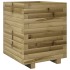 Jardinera madera de pino impregnada 40x40x49,5