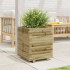 Jardinera madera de pino impregnada 40x40x49,5