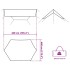 Lona de camping impermeable azul 420x440