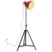 Lámpara de pie rojo desgastado 25 W E27 61x61x90/150 cm