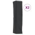 Cubiertas calefactor torre 2 uds tela Oxford 420D 58x58x228