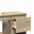 Armario de baño madera contrachapada roble Sonoma 65x33x60