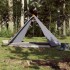 Tienda familiar tipi para 8 personas impermeable gris