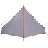 Tienda familiar tipi para 8 personas impermeable gris