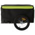 Remolque para bicicleta hierro negro y verde 45
