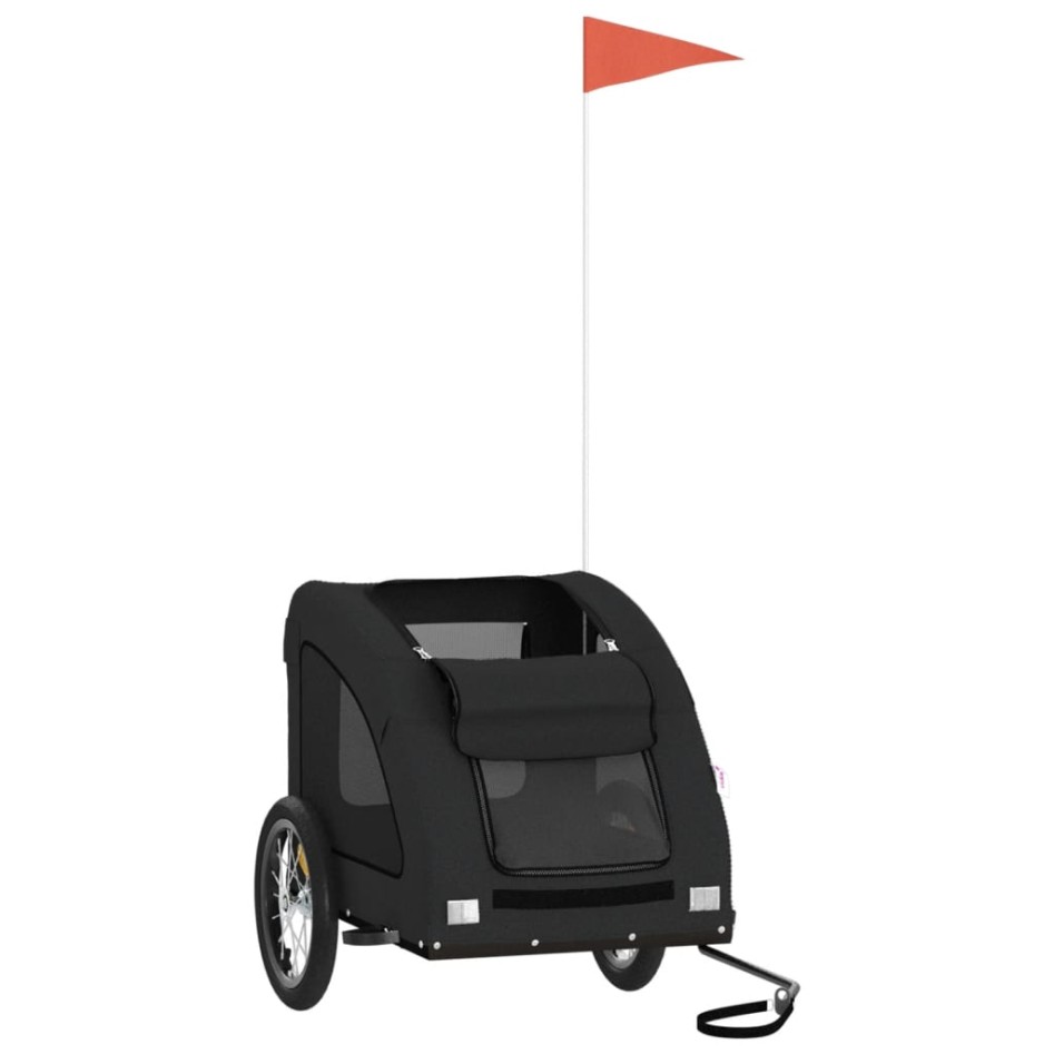 Remolque de bicicleta mascotas hierro tela Oxford