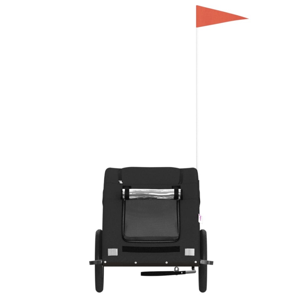 Remolque de bicicleta mascotas hierro tela Oxford