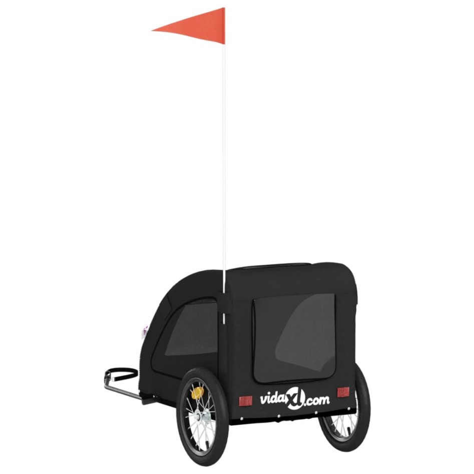 Remolque de bicicleta mascotas hierro tela Oxford