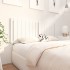 Cabecero de cama madera maciza de pino blanco 145,5x4x100