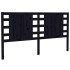 Cabecero madera maciza de pino negro 206x4x100