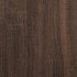 Mesa de centro madera de ingeniería marrón roble 100x55x40