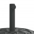 Base de sombrilla semicircular para palos de Ø38/ 48 mm 25