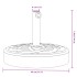 Base de sombrilla semicircular para palos de Ø38/ 48 mm 25