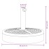 Base de sombrilla semicircular para palos de Ø38/ 48 mm 25