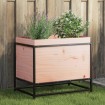 Jardinera de madera maciza de abeto Douglas 60x40x50 cm
