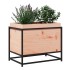 Jardinera de madera maciza de abeto Douglas 60x40x50