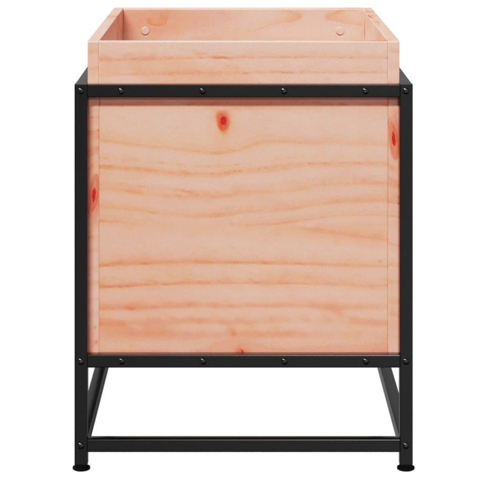 Jardinera de madera maciza de abeto Douglas 60x40x50