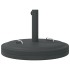 Base de sombrilla redonda con asas para palo Ø38/48 mm 25