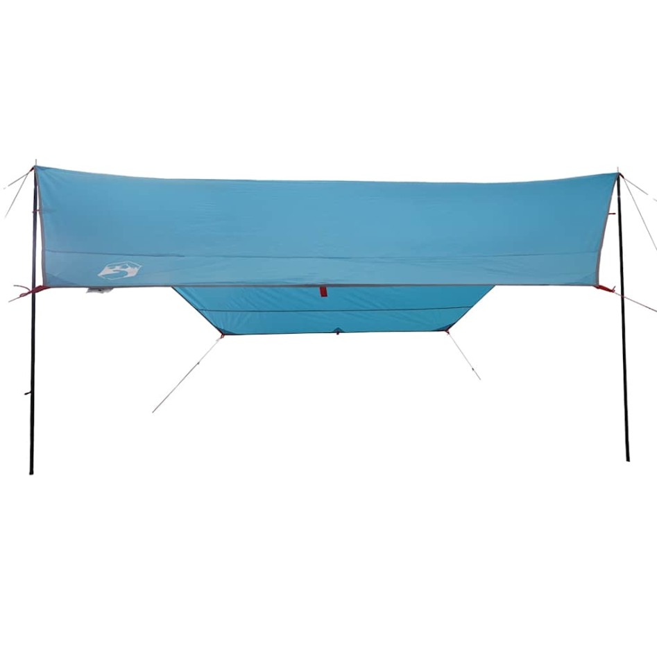 Lona de camping impermeable azul 430x380x210