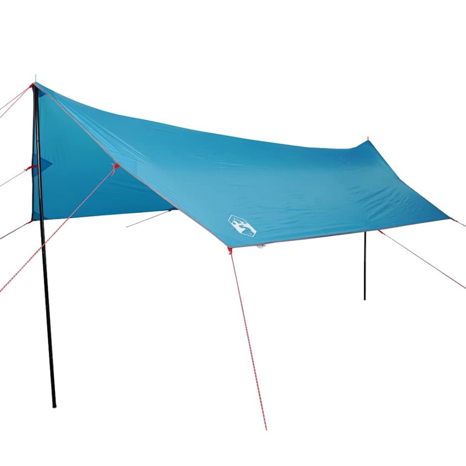 Lona de camping impermeable azul 460x305x210