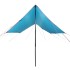Lona de camping impermeable azul 460x305x210