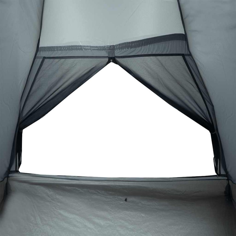 Tienda de campaña iglú para 4 personas impermeable gris