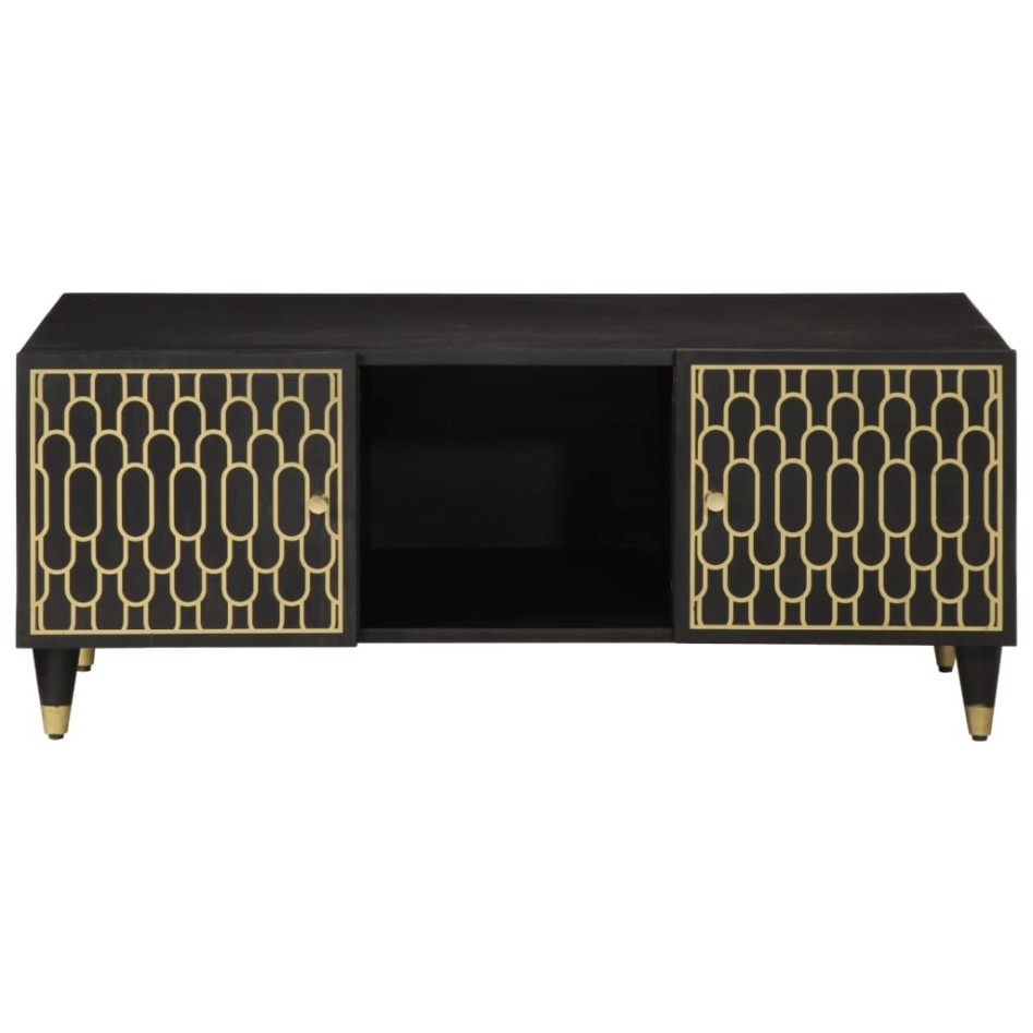 Mesa de centro de madera maciza mango 100x54x40