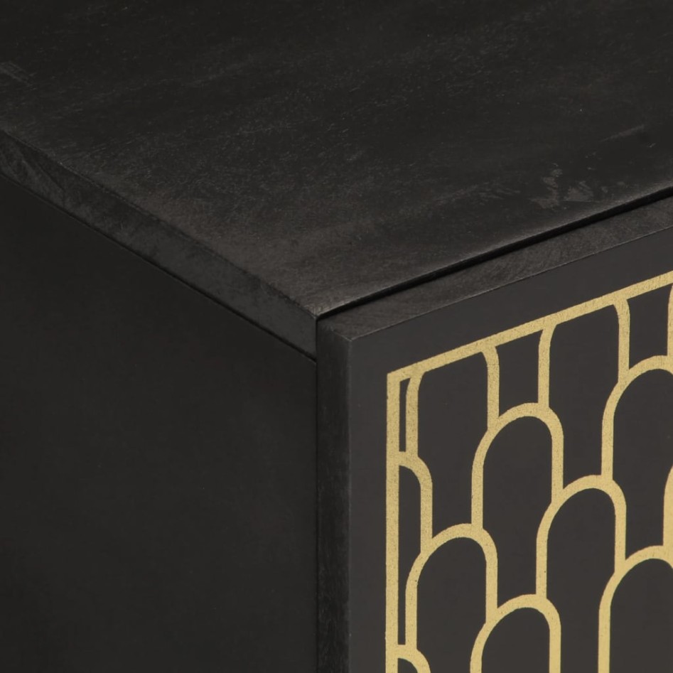 Mesa de centro de madera maciza mango 100x54x40