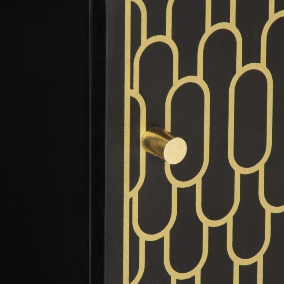 Mesa de centro de madera maciza mango 100x54x40