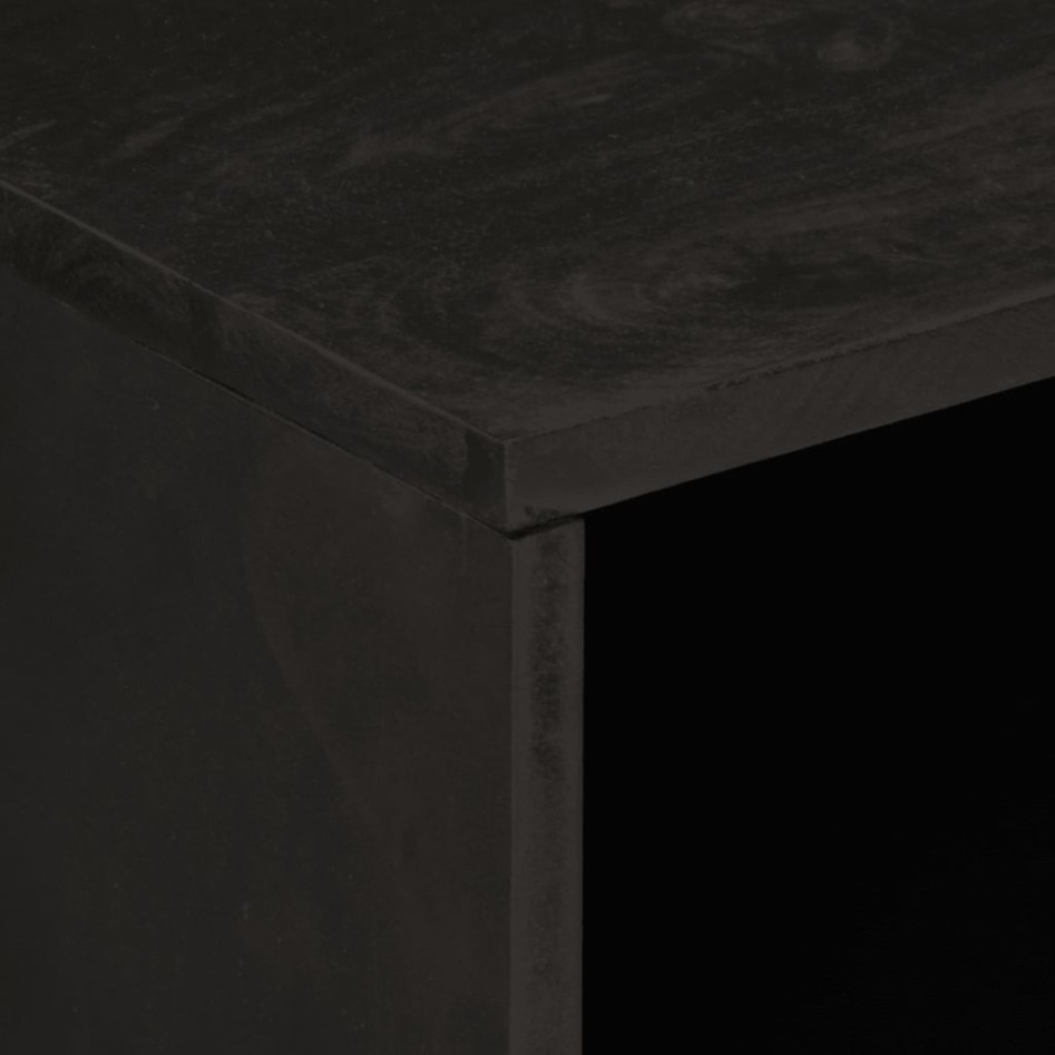 Mesita de noche madera maciza de mango 50x33x60