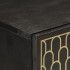 Armario auxiliar madera maciza de mango 80x33x75